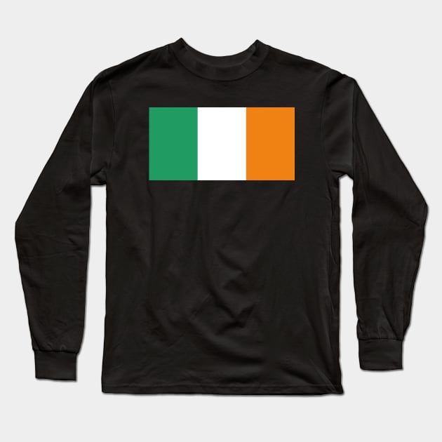 Flag of Ireland Long Sleeve T-Shirt by DiegoCarvalho